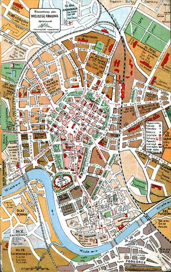 Mapy miast - ok 1912, kieszonkowy plan Krakowa. Skan dość dobrej jakości.png