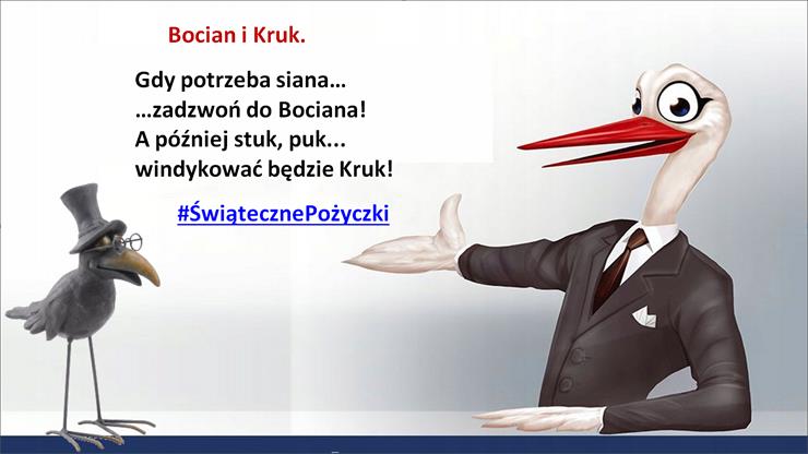 Uśmiechnij się - Bocian i Kruk - Gdy potrzeba siana  zadzwoń do Bociana.PNG