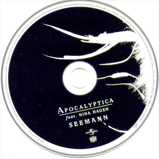 2003b. Seemann feat. Nina Hagen single - Apocalyptica feat. Nina Hagen - Seemann - CD 1024x768.jpg