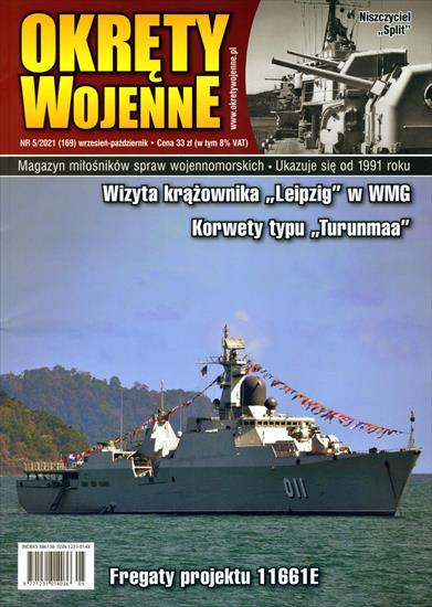 Okręty Wojenne - OW-169 2021-5 okładka.jpg
