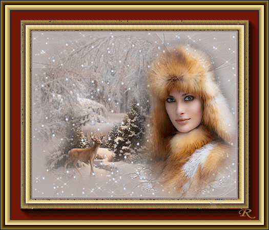 Zimowe - Kobieta--w--Brązowej--czapce.gif
